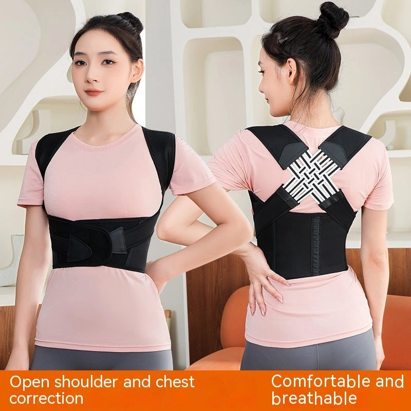 PostureEase™ — Adjustable Back Support Corrector for Men & Women
